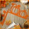 Metal Fall Pumpkin Door Topper – 11.8" x 11.8" Thanksgiving Door Frame Decoration, Autumn Harvest Sign for Cabinets, Shelves, Windows, Walls, Home & Office
